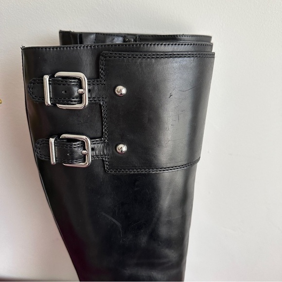 Antonio Melani Black Knee-high boots size 7.5 - Picture 2 of 8